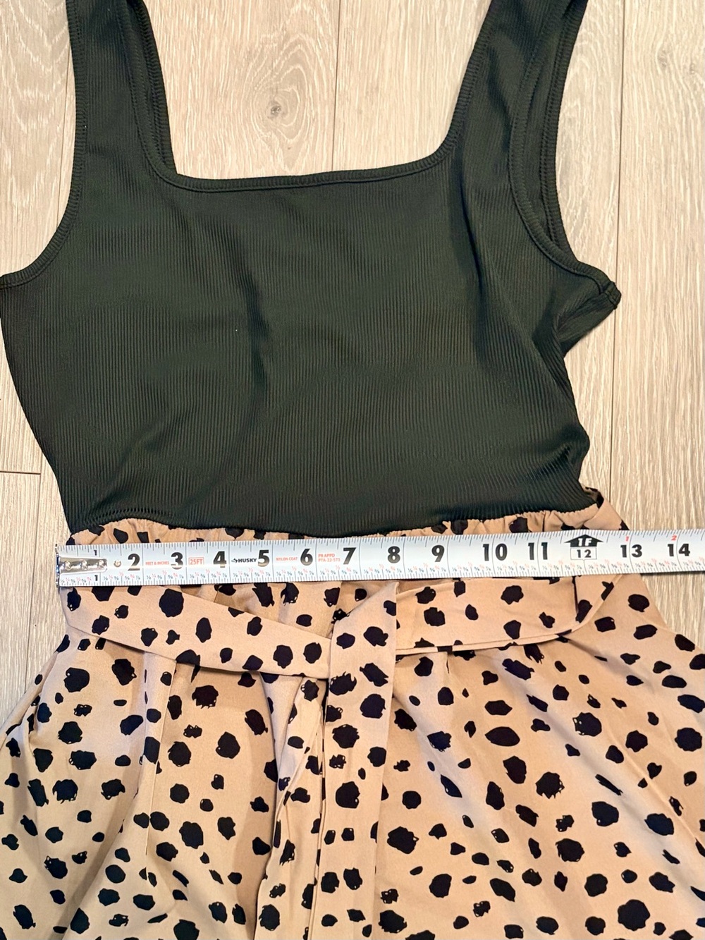Wide Leg Leopard Jumpsuit - Picture 8 of 10